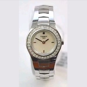 TISSOT ladies diamond bezel watch AUTHENTIC